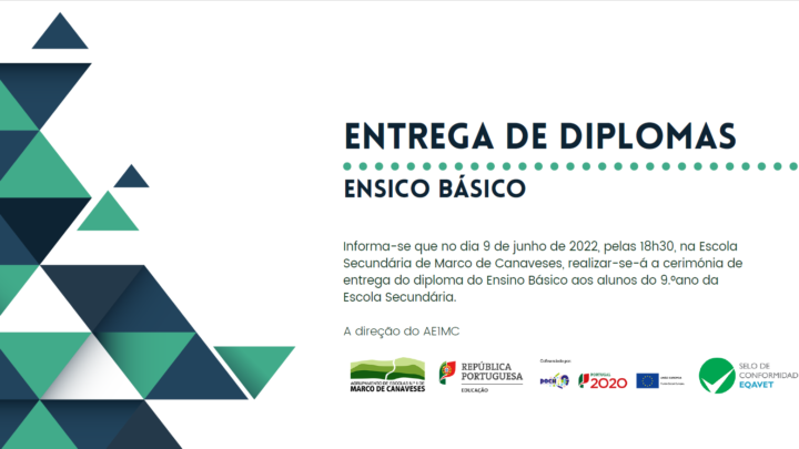 Entrega de Diplomas – Ensino Básico – 9ºano