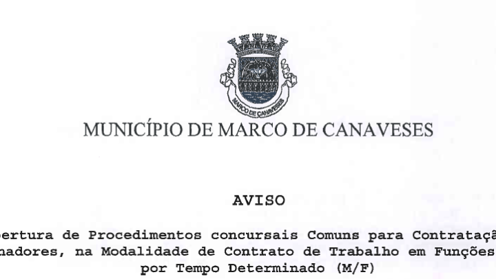 Aviso – contratação AEC -2022/23