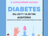 Palestra: “Diabetes – conhecer para atuar”