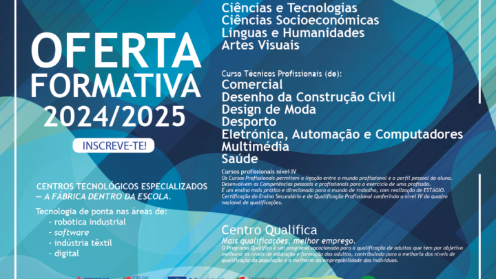 Oferta formativa – 2024/25