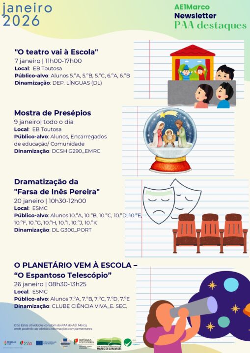 PAA – Destaques – janeiro de 2026