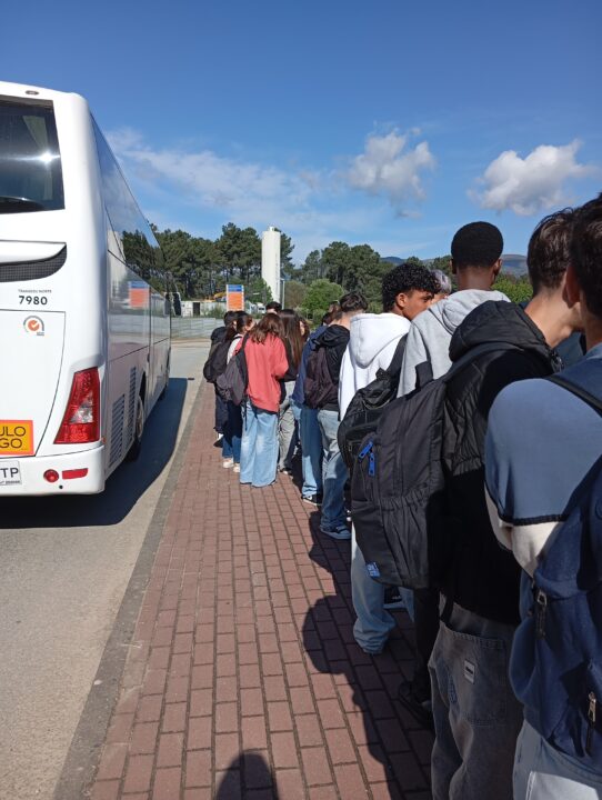 Chegada ao campus