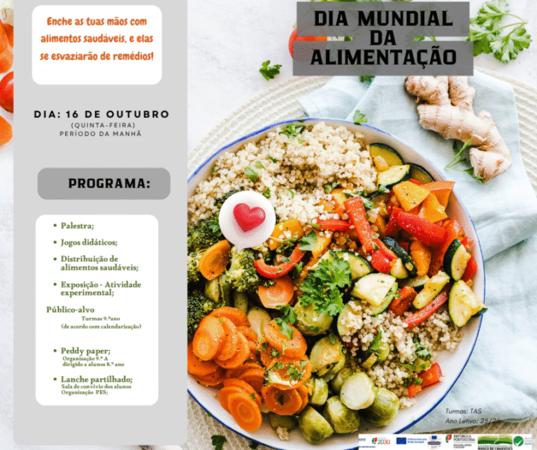Escola celebra o Dia Mundial da Alimentação
