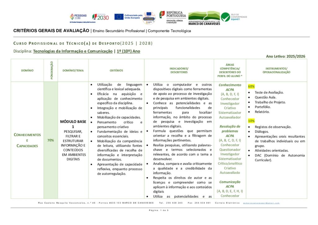 thumbnail of 10Ano_TD25_TIC_Critérios Avaliação_25_26