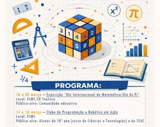 Dias da Matemática – 16 a 20 de março