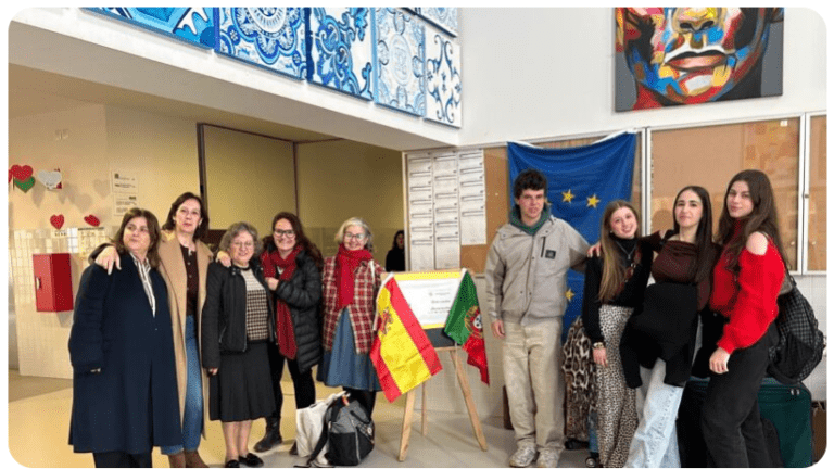 AE1MARCO reforça cooperação europeia com acolhimento de comitiva espanhola via Erasmus+