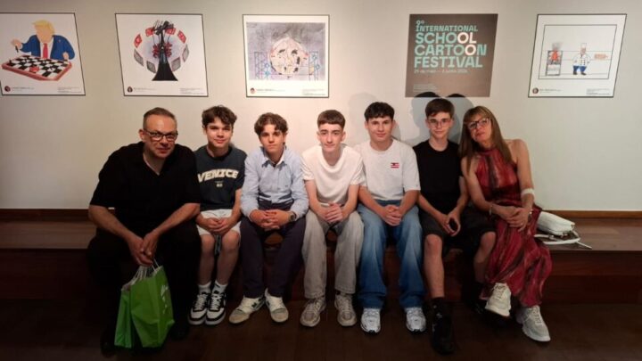 Alunos de Toutosa premiados em Festival Internacional de Cartoon