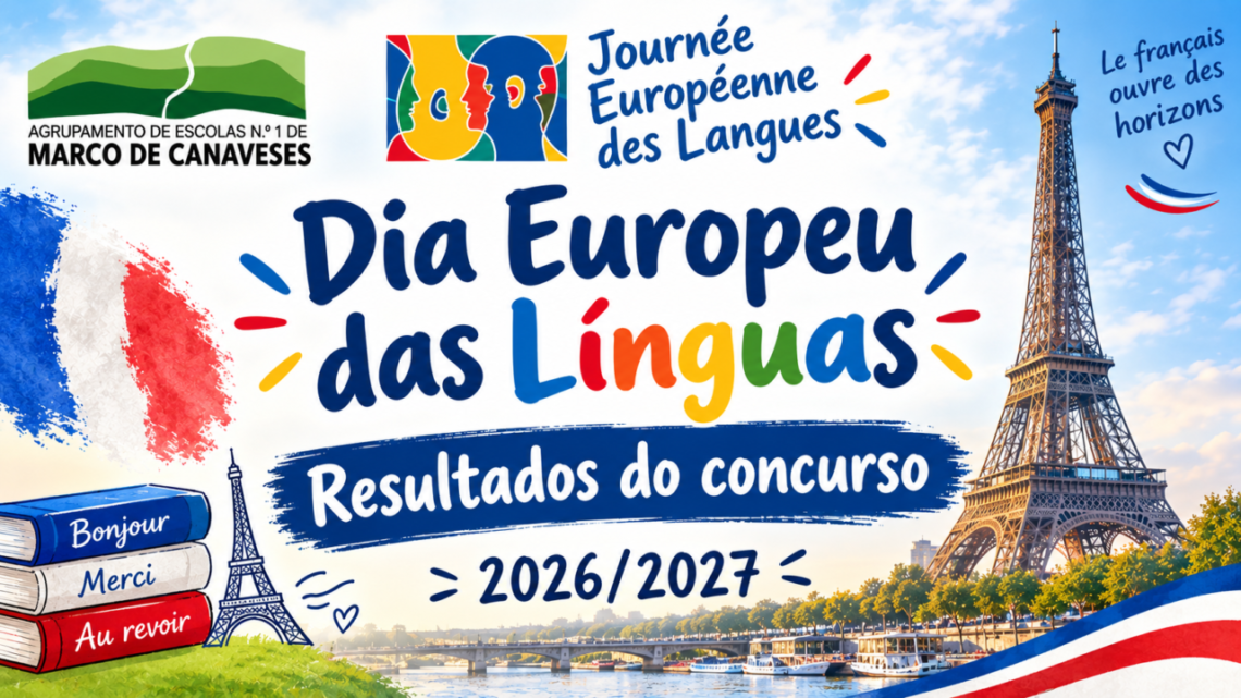 Resultados de Concurso / Exposição de trabalhos individuais para a comemoração do Dia Europeu das Línguas