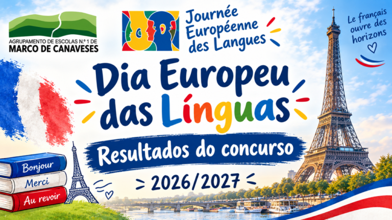 Resultados de Concurso / Exposição de trabalhos individuais para a comemoração do Dia Europeu das Línguas